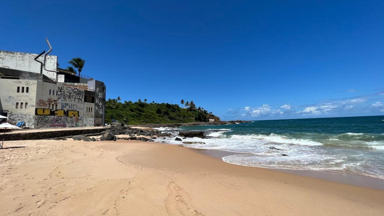 Lindo Vista Mar Na Praia Do Buracao - Rio Vermelho Salvador da Bahia Exterior foto
